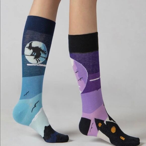 Cute Halloween Thigh High Socks - Picture 3 of 3